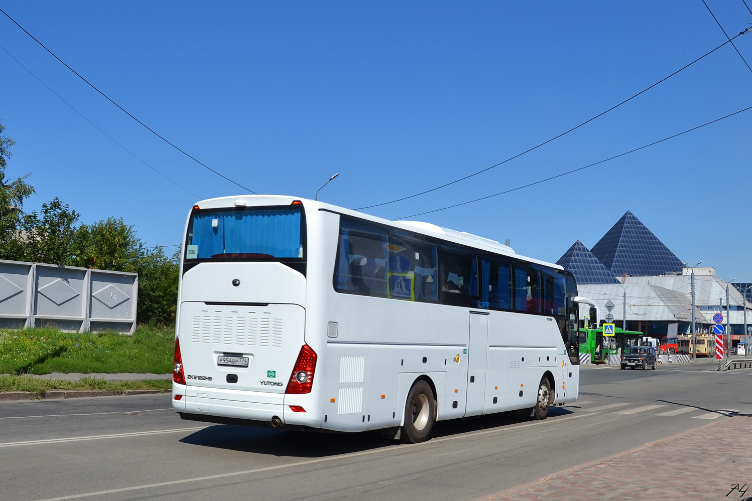 Челябинская область, Yutong ZK6122H9 № Р 954 ВР 774