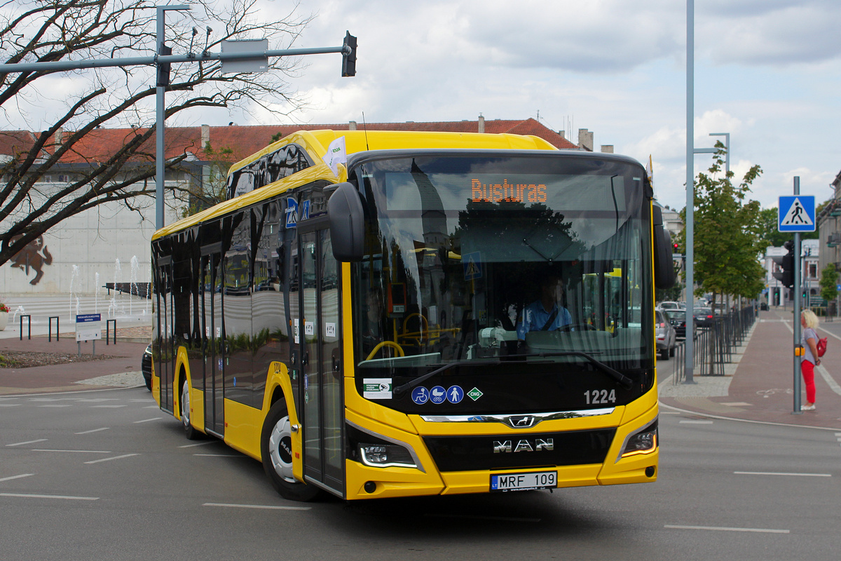 Литва, MAN 12C Lion's City 12 G NL280 EfficientHybrid № 1224; Литва — Презентация новых автобусов UAB "Busturas"