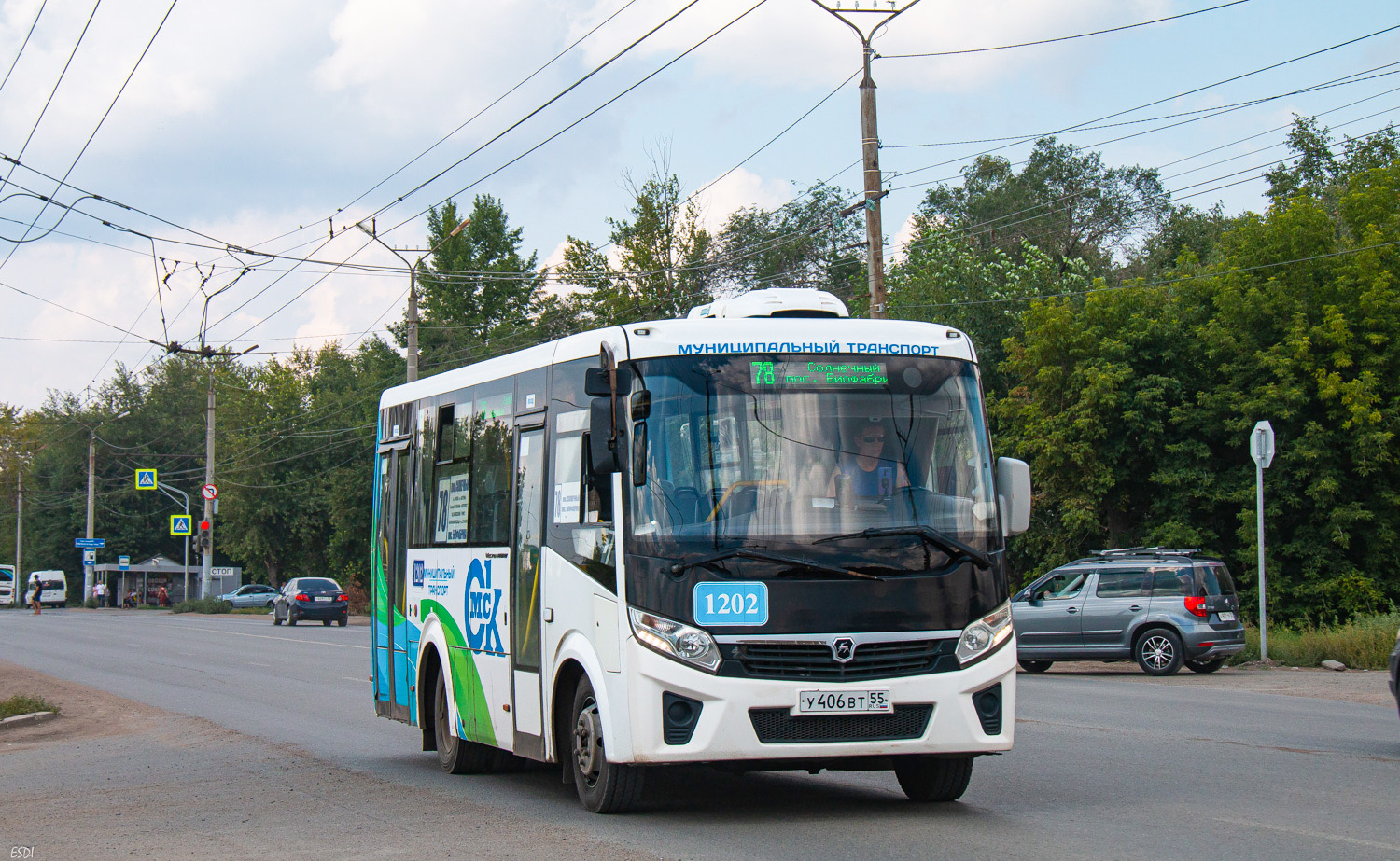 Omsk region, PAZ-320435-04 "Vector Next" # 1202