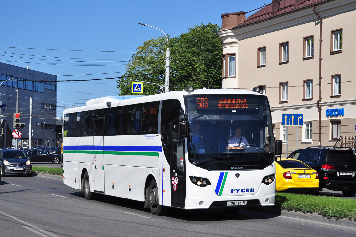 Калининградская область, Scania OmniExpress 340 № С 087 ЕО 39