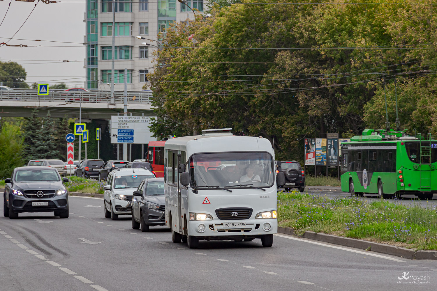 Татарстан, Hyundai County LWB C09 (РоАЗ) № М 618 УР 116