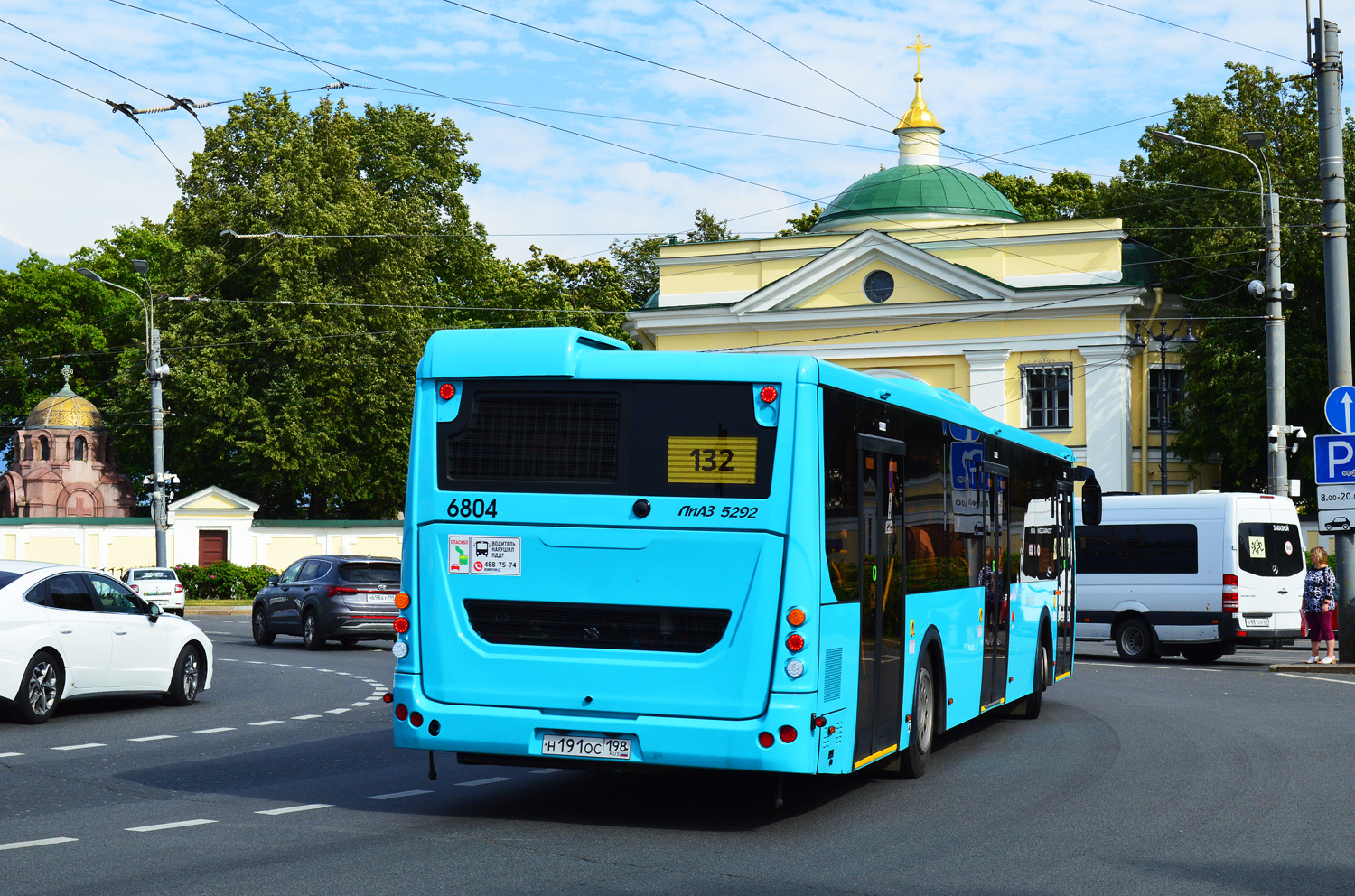 Санкт-Петербург, ЛиАЗ-5292.65 № 6804