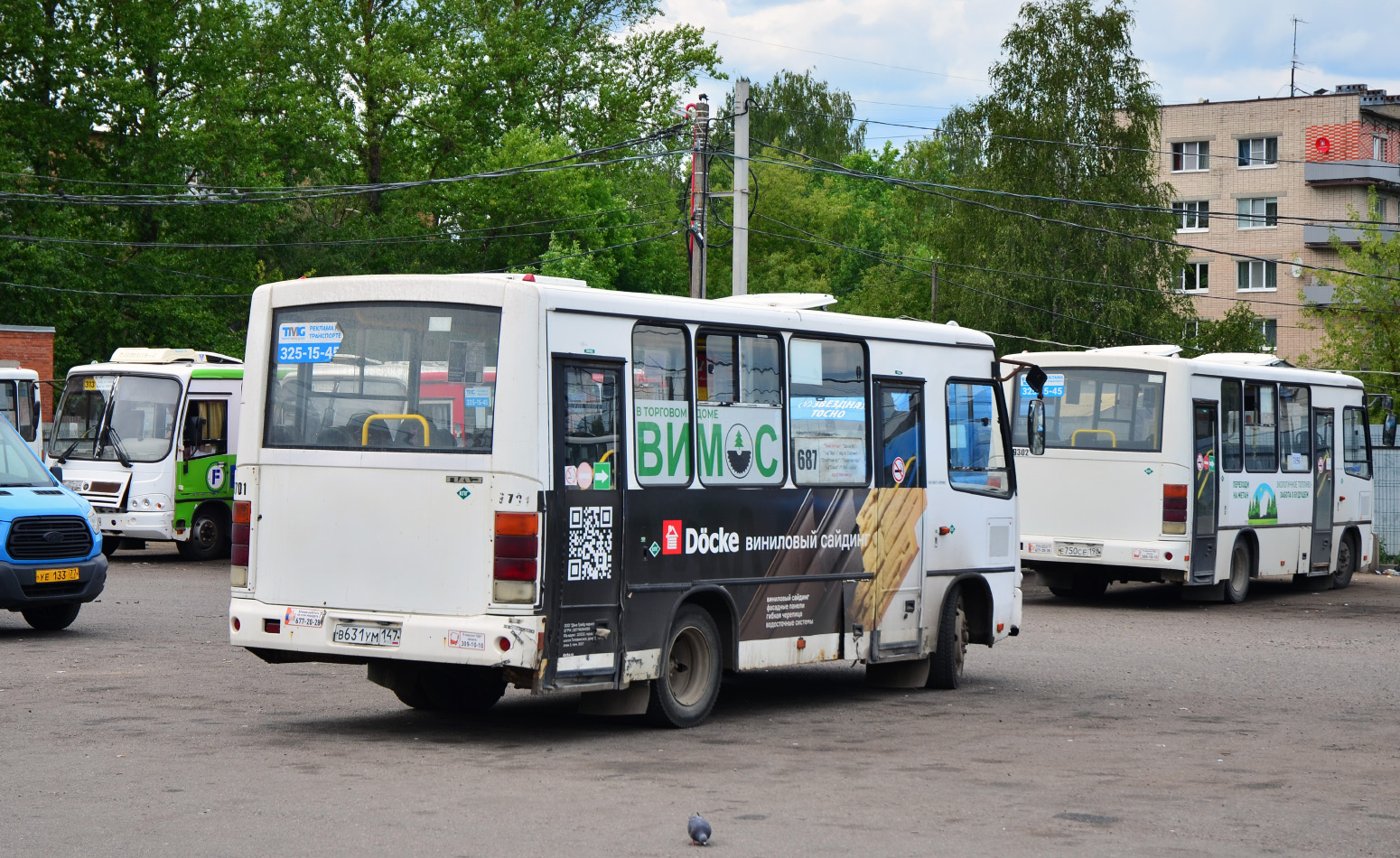 Ленинградская область, ПАЗ-320302-11 № 9701