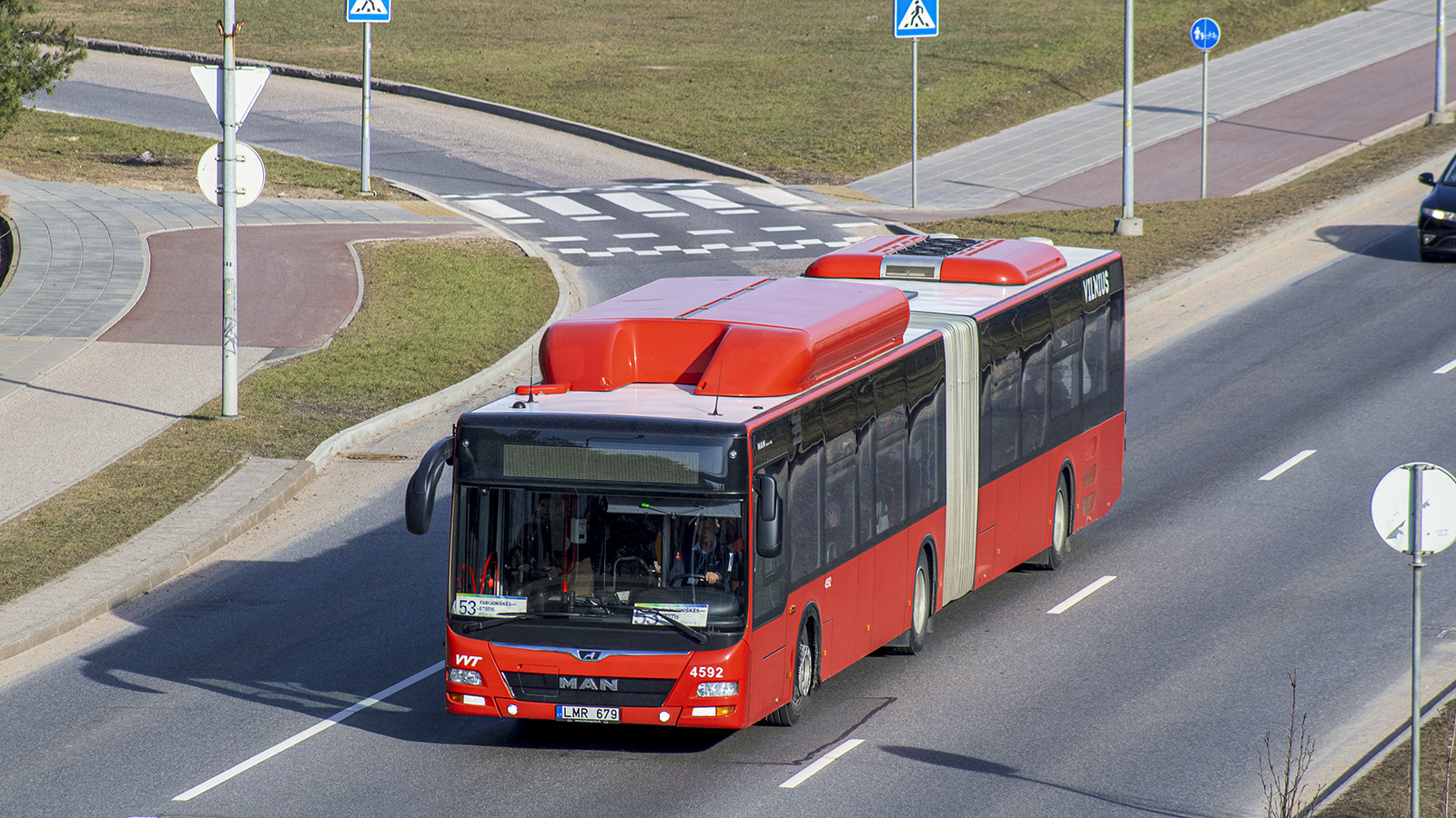 Литва, MAN A23 Lion's City G NG313 CNG № 4592