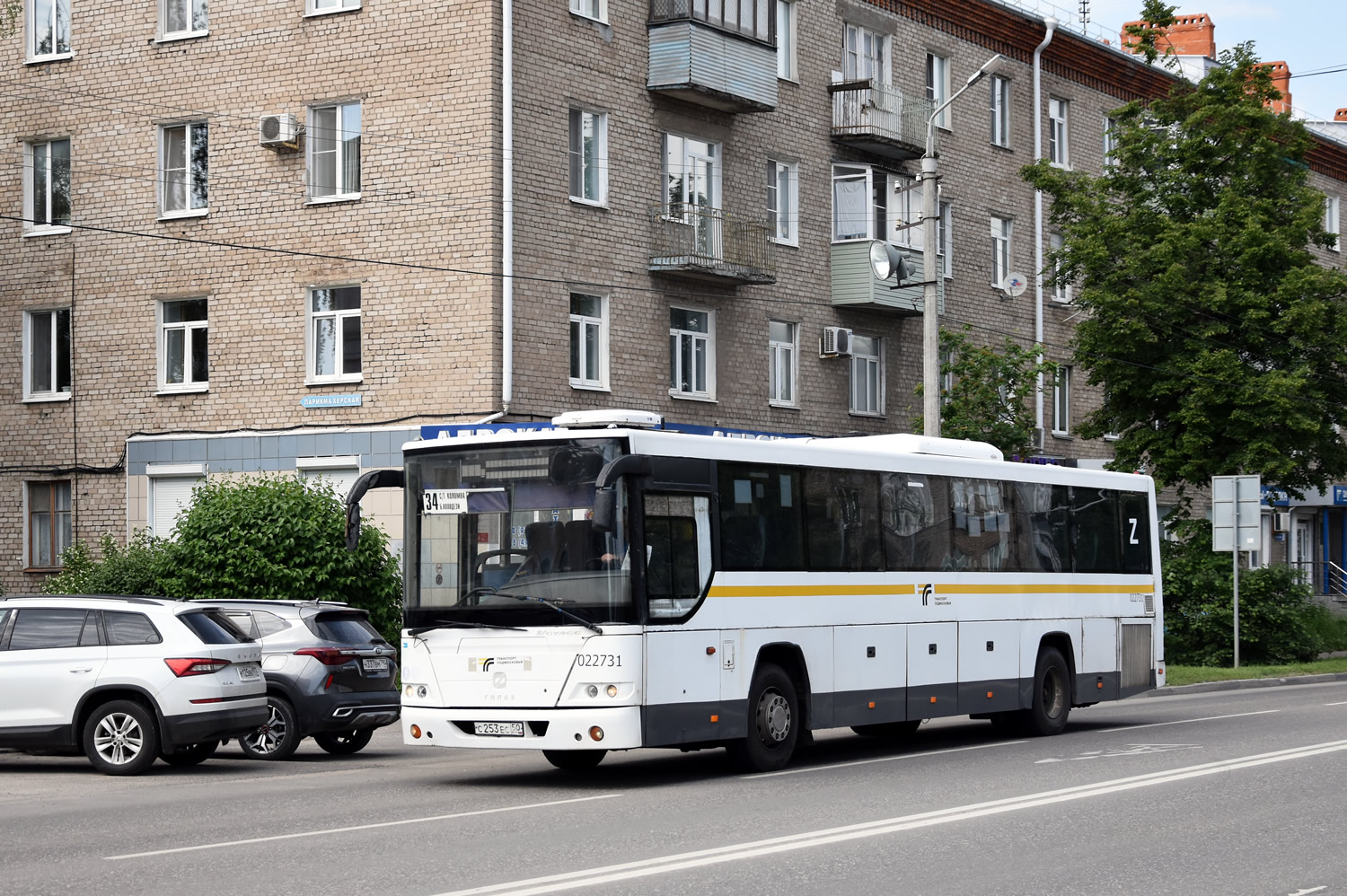 Московская область, ГолАЗ-525110-11 "Вояж" № 022731