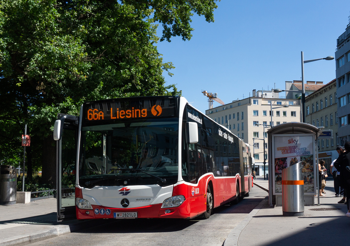 Австрия, Mercedes-Benz Citaro C2 G № 8830