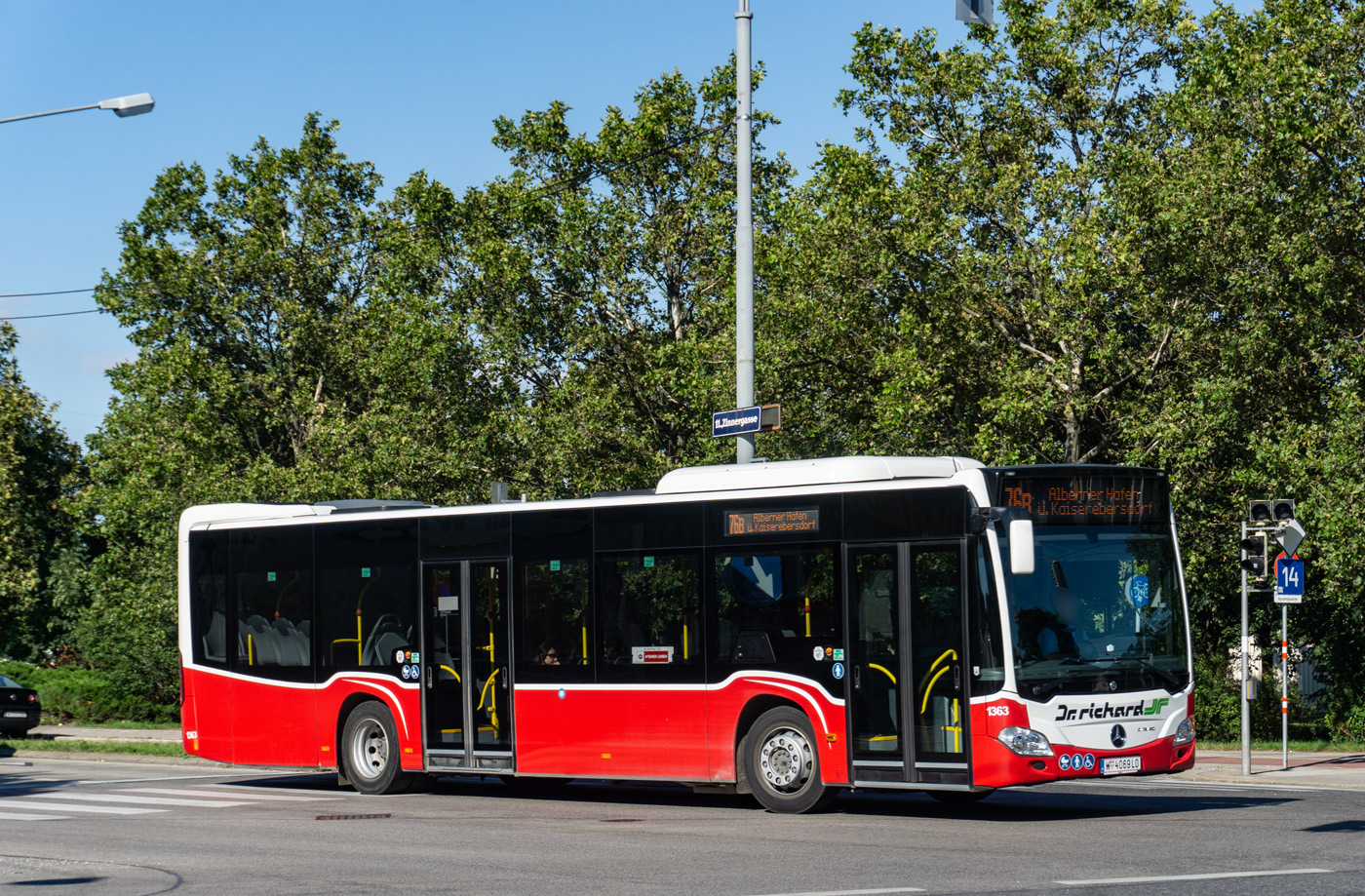 Austrija, Mercedes-Benz Citaro C2 Nr. 1363