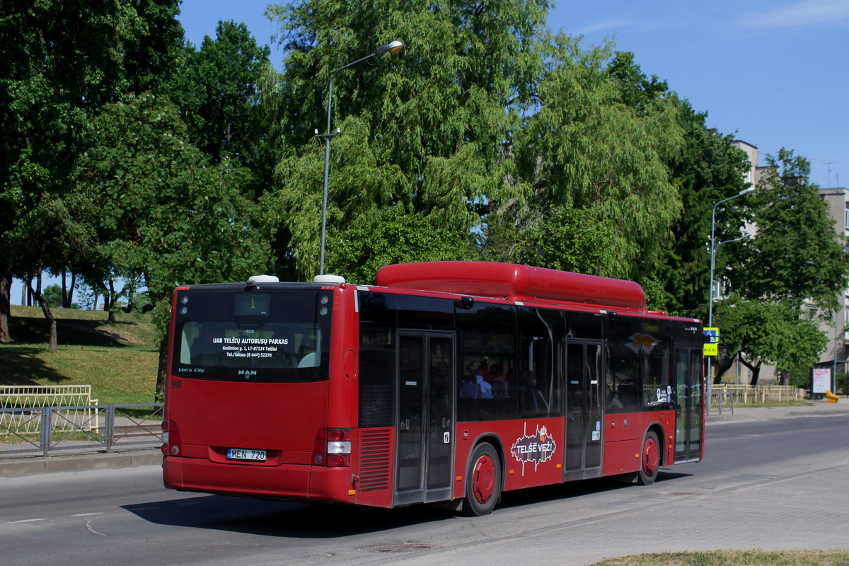 Литва, MAN A21 Lion's City NL313 CNG № 90