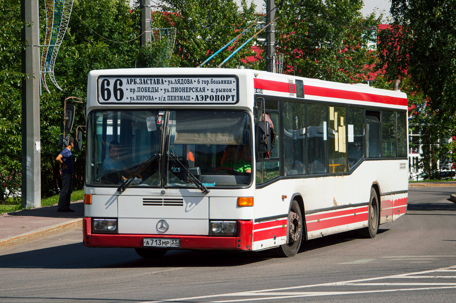 Пензенская область, Mercedes-Benz O405N2 № А 713 МР 33