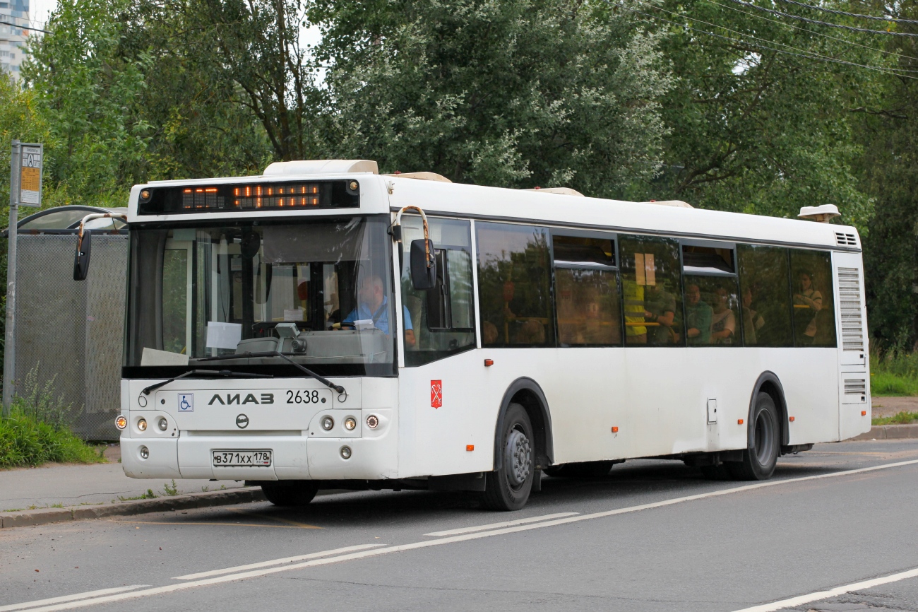 Санкт-Петербург, ЛиАЗ-5292.60 № 2638