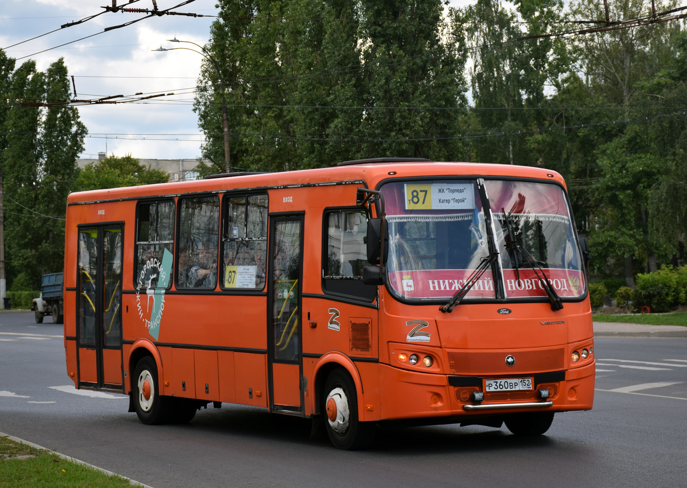 Нижегородская область, ПАЗ-320414-05 "Вектор" № Р 360 ВР 152