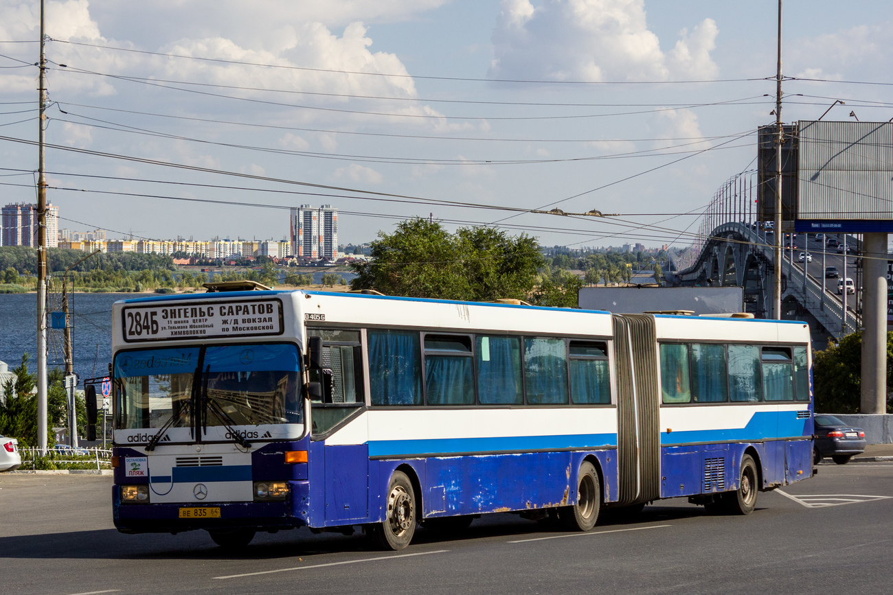 Саратовская область, Mercedes-Benz O405G № ВЕ 835 64