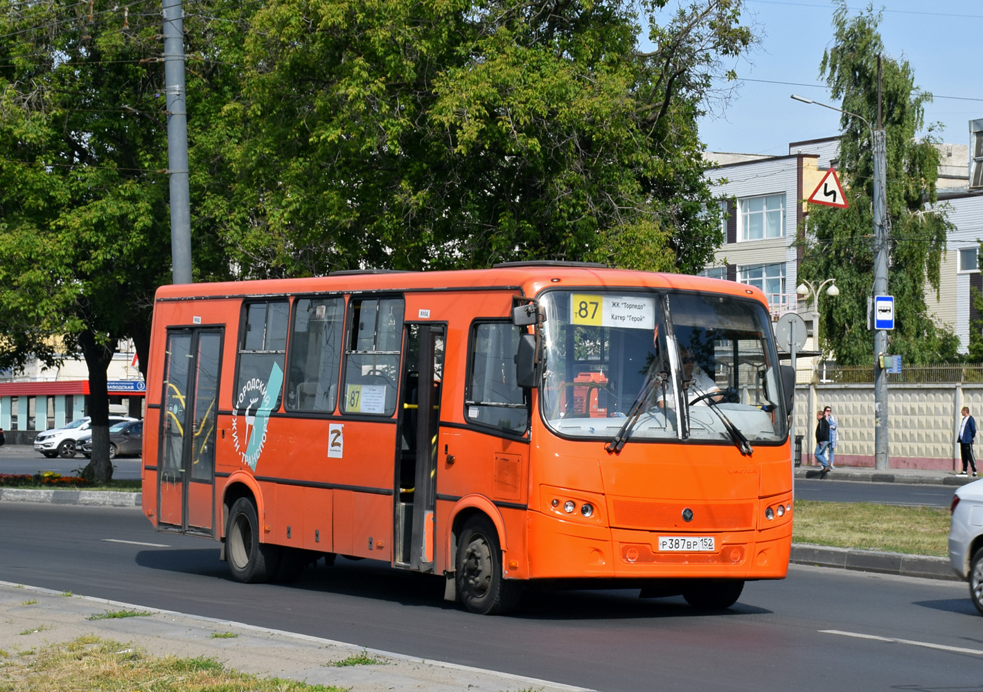 Нижегородская область, ПАЗ-320414-05 "Вектор" № Р 387 ВР 152