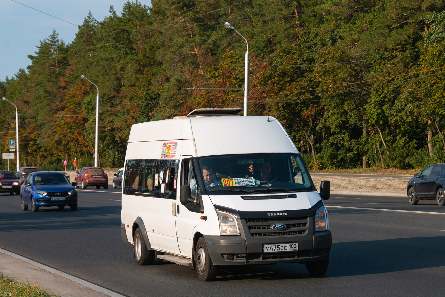 Башкортостан, Имя-М-3006 (X89) (Ford Transit) № У 475 СЕ 102