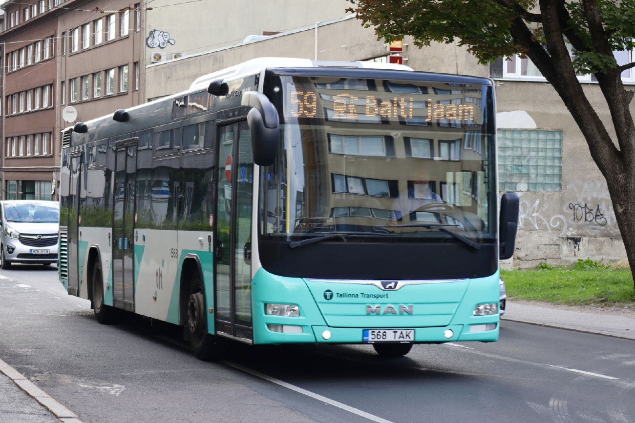 Эстония, MAN A78 Lion's City LE EL293 № 1568