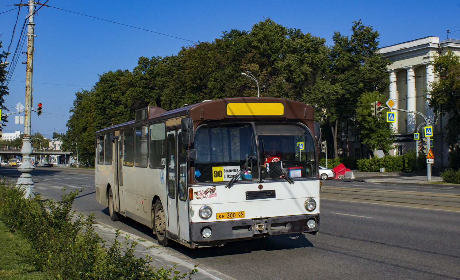 Свердловская область, Mercedes-Benz O305 № КВ 300 66