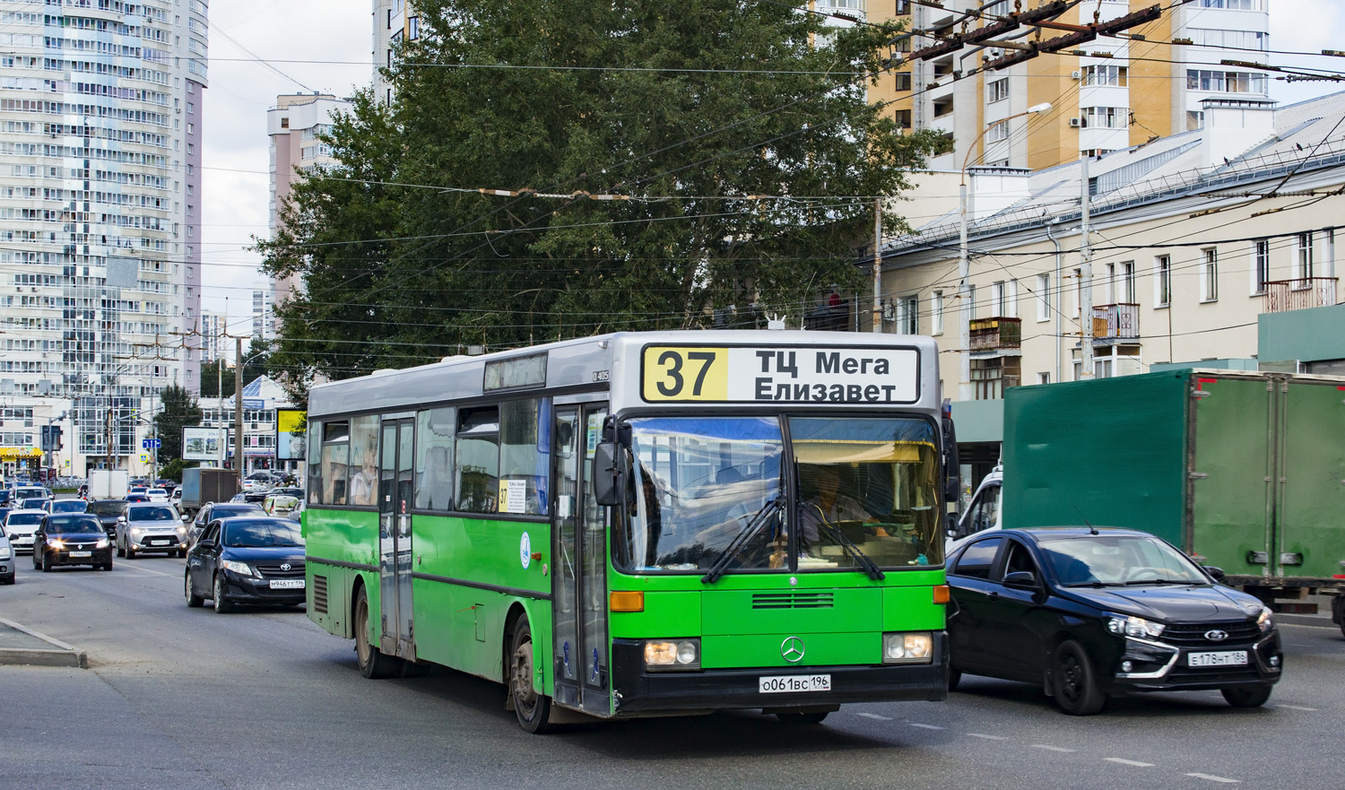 Свердловская область, Mercedes-Benz O405 № О 061 ВС 196