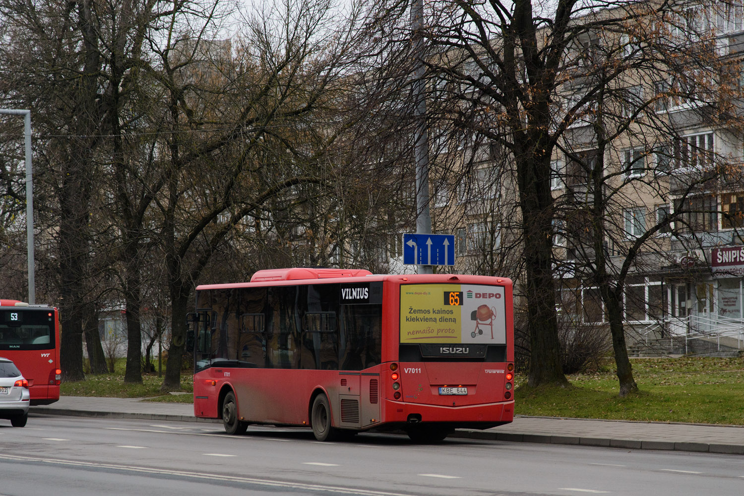 Литва, Anadolu Isuzu Citibus (Yeni) № V7011