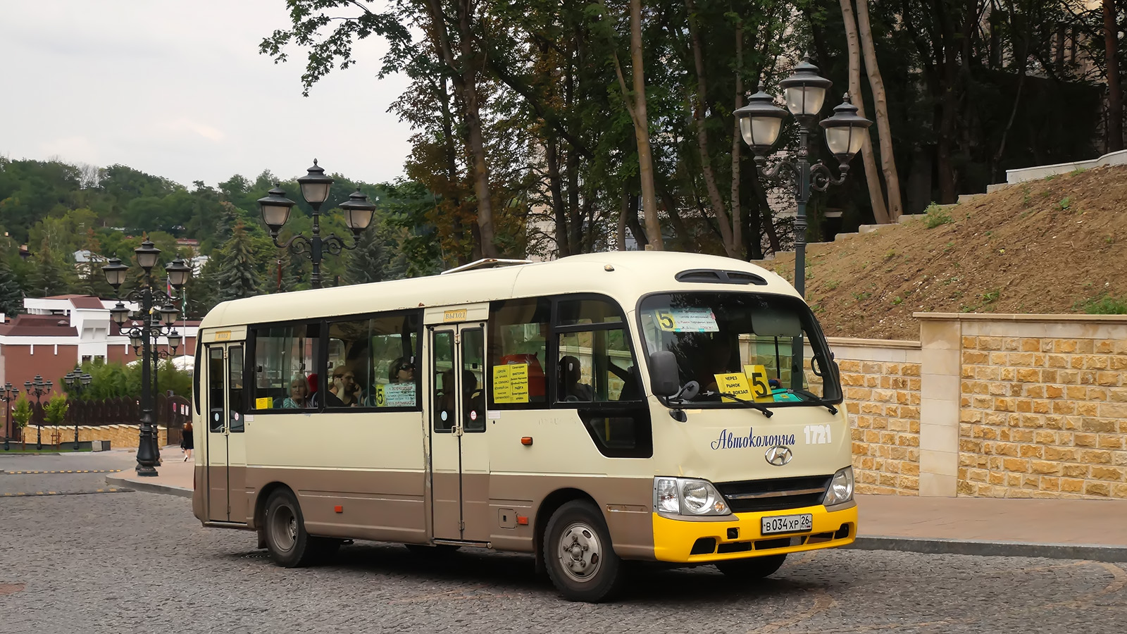 Ставропольский край, Hyundai County Kuzbass № В 034 ХР 26