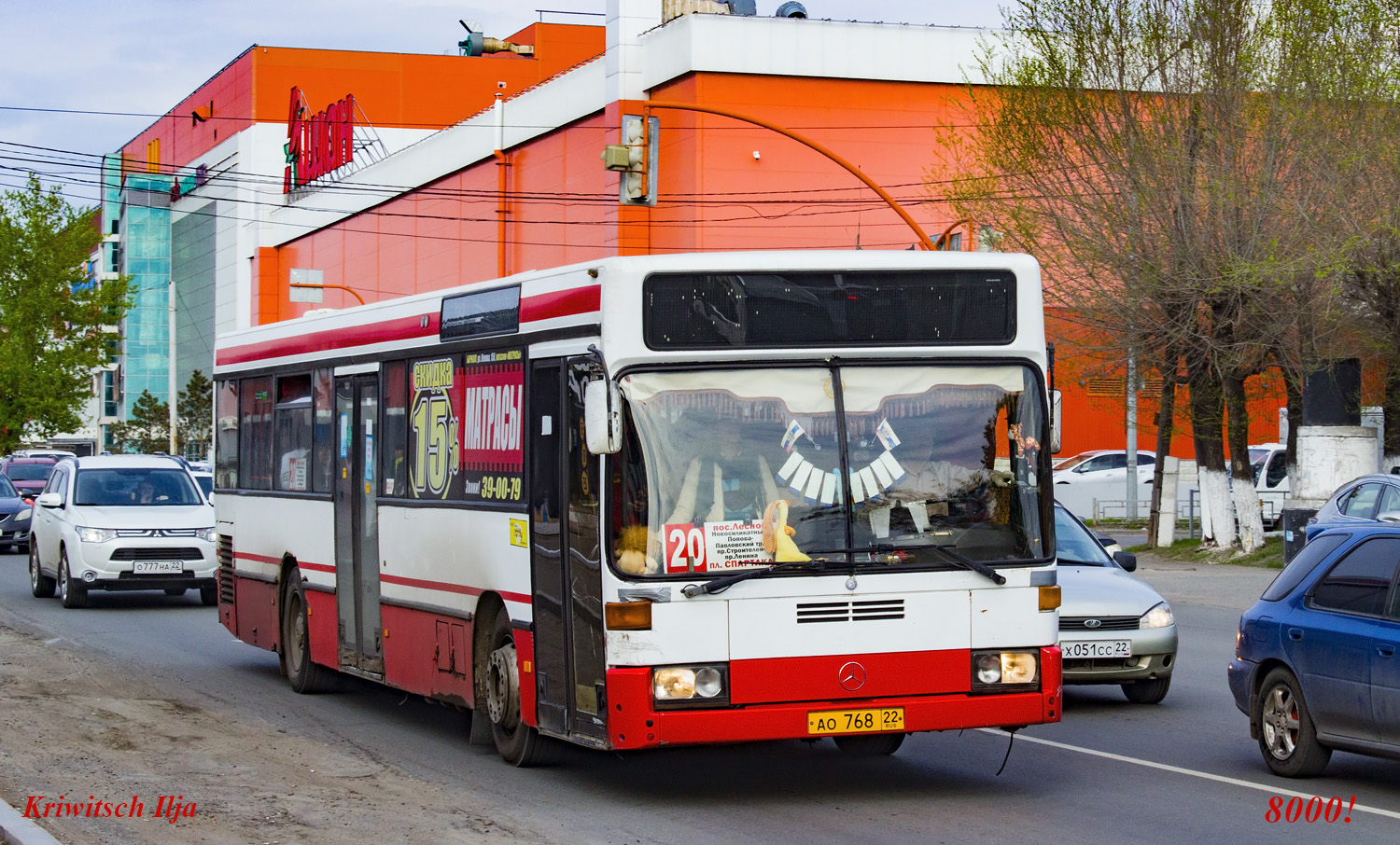 Алтайский край, Mercedes-Benz O405N № АО 768 22