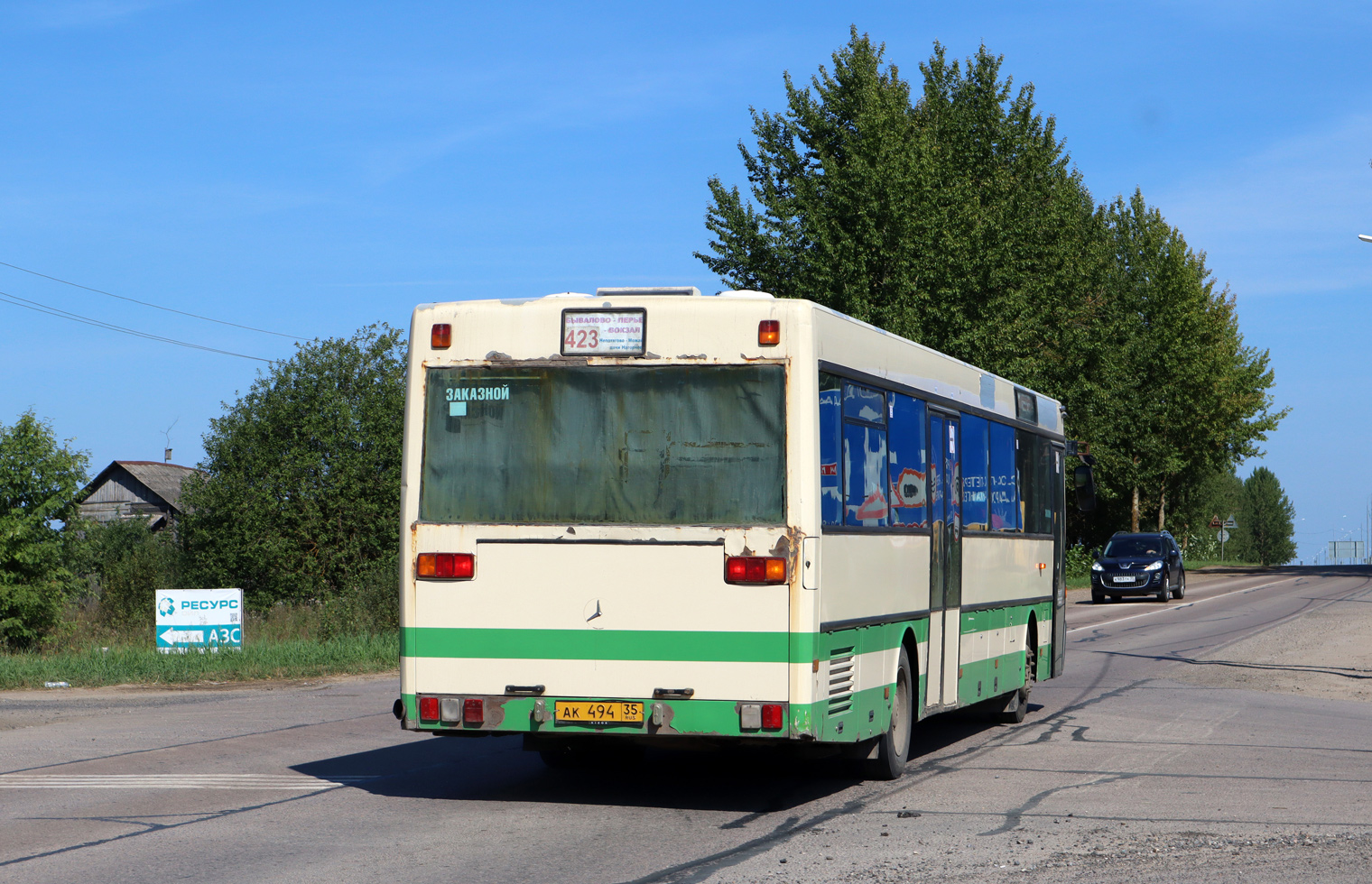 Вологодская область, Mercedes-Benz O407 № АК 494 35