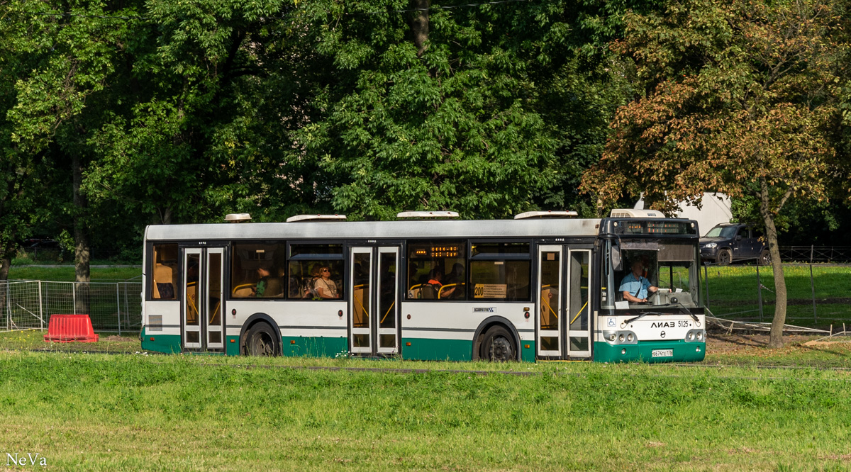 Санкт-Петербург, ЛиАЗ-5292.60 № 5125