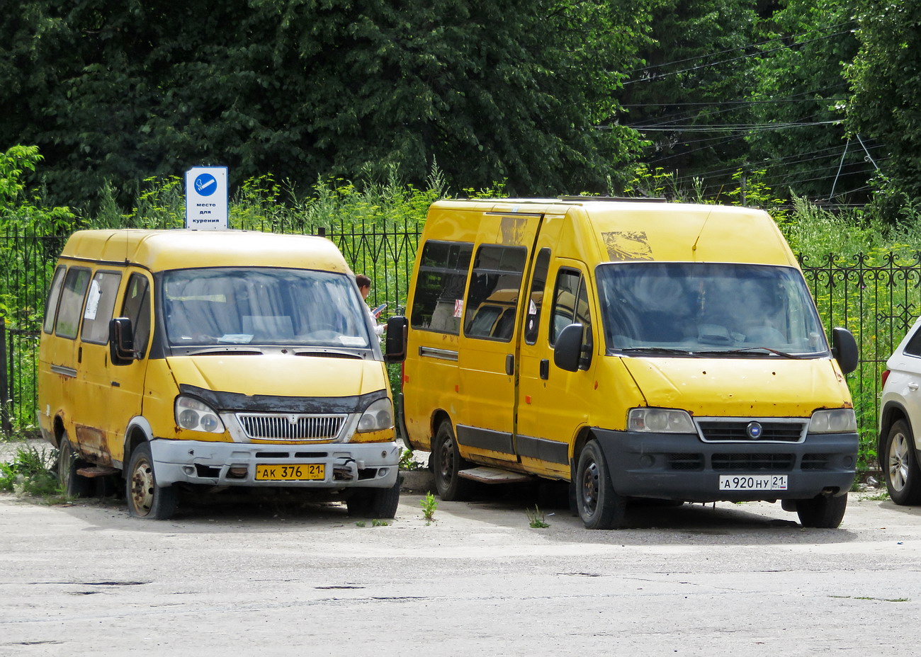 Чувашия, ГАЗ-322132 (XTH, X96) № АК 376 21; Чувашия, FIAT Ducato 244 CSMMC-RLL, -RTL № А 920 НУ 21