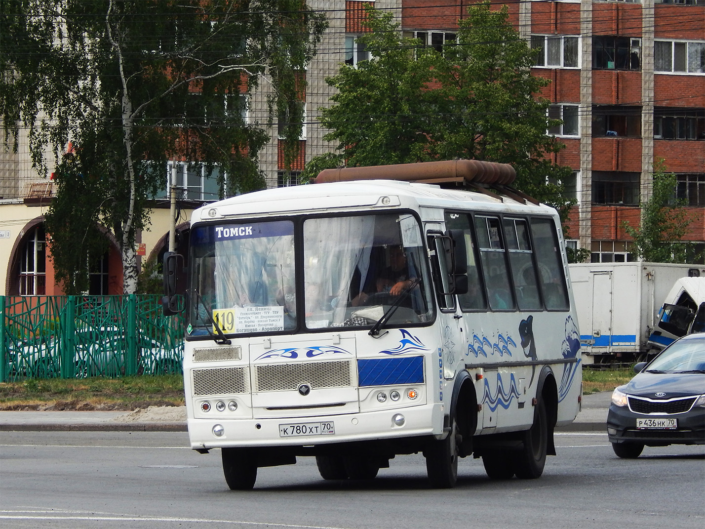 Томская область, ПАЗ-32054 № К 780 ХТ 70