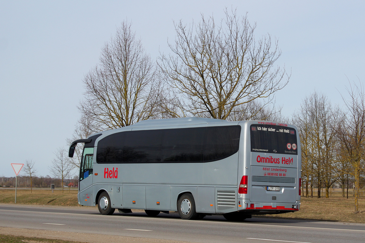 Литва, Mercedes-Benz O510 Tourino № LTF 315