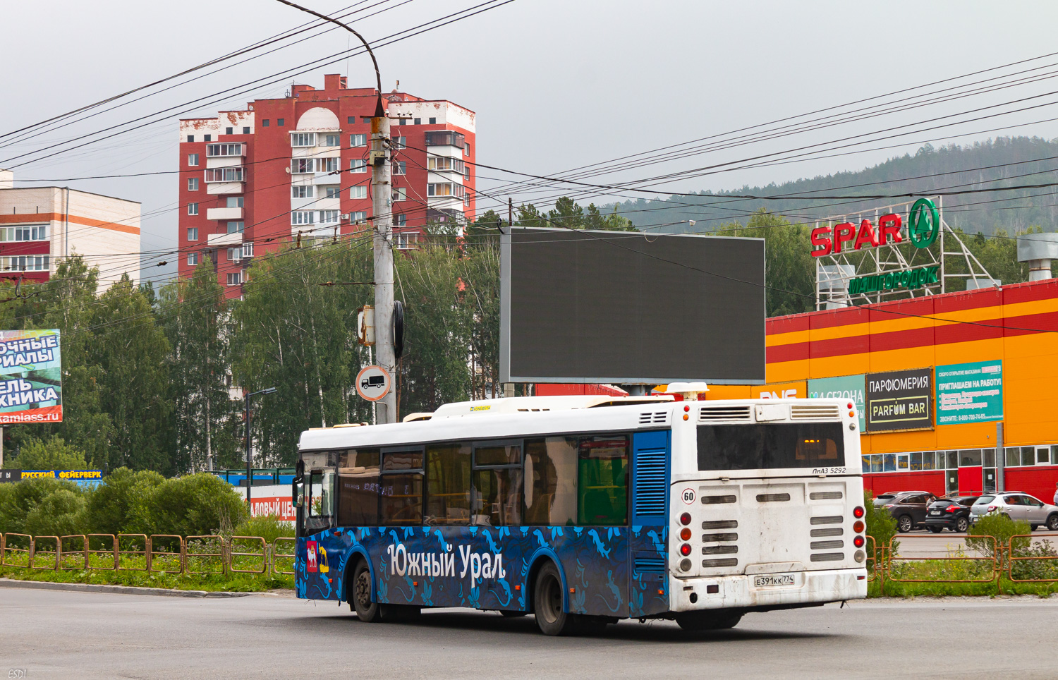 Obwód czelabiński, LiAZ-5292.22 (2-2-2) Nr Е 391 КК 774