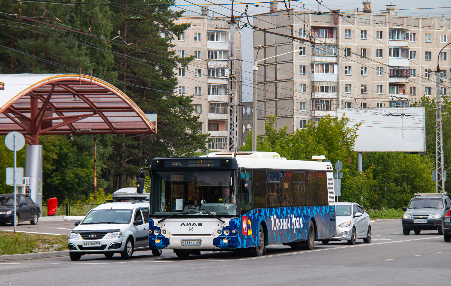 Челябинская область, ЛиАЗ-5292.22 (2-2-2) № А 296 КЕ 774