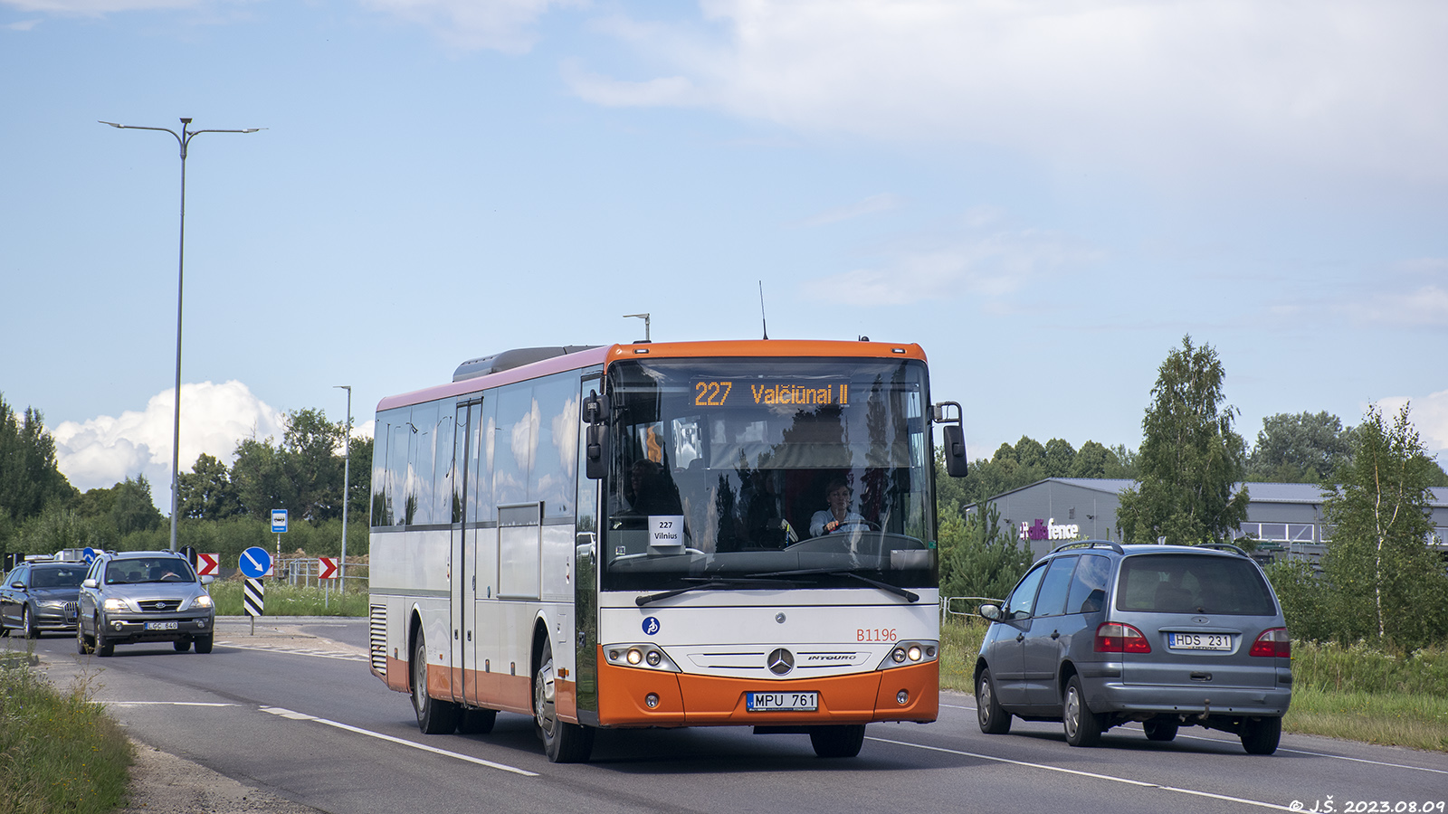 Литва, Mercedes-Benz Intouro II EL № B1196