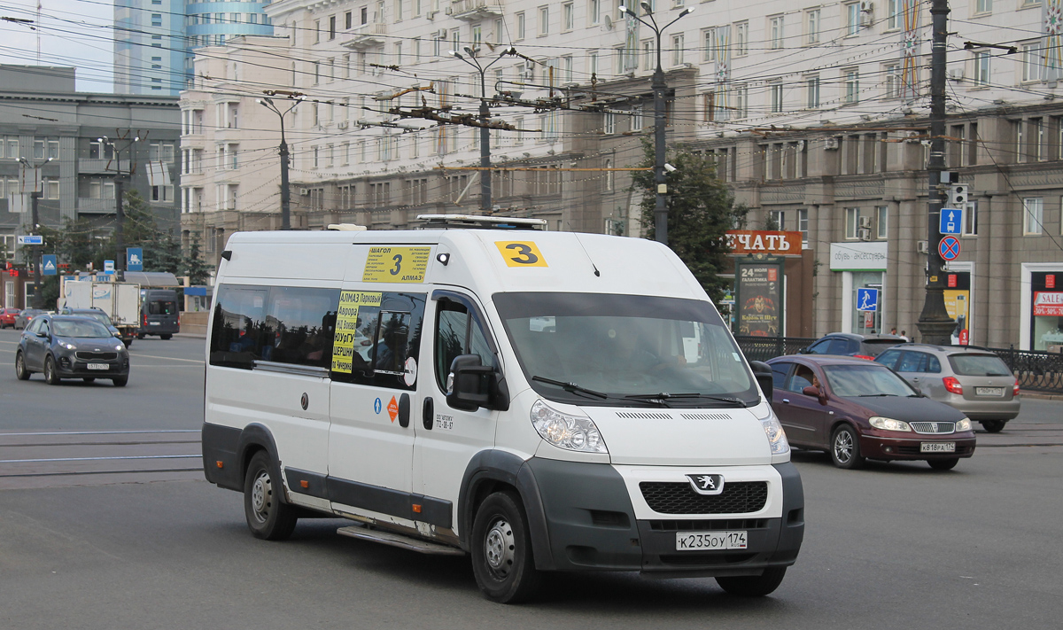 Челябинская область, Нижегородец-2227SK (Peugeot Boxer) № К 235 ОУ 174