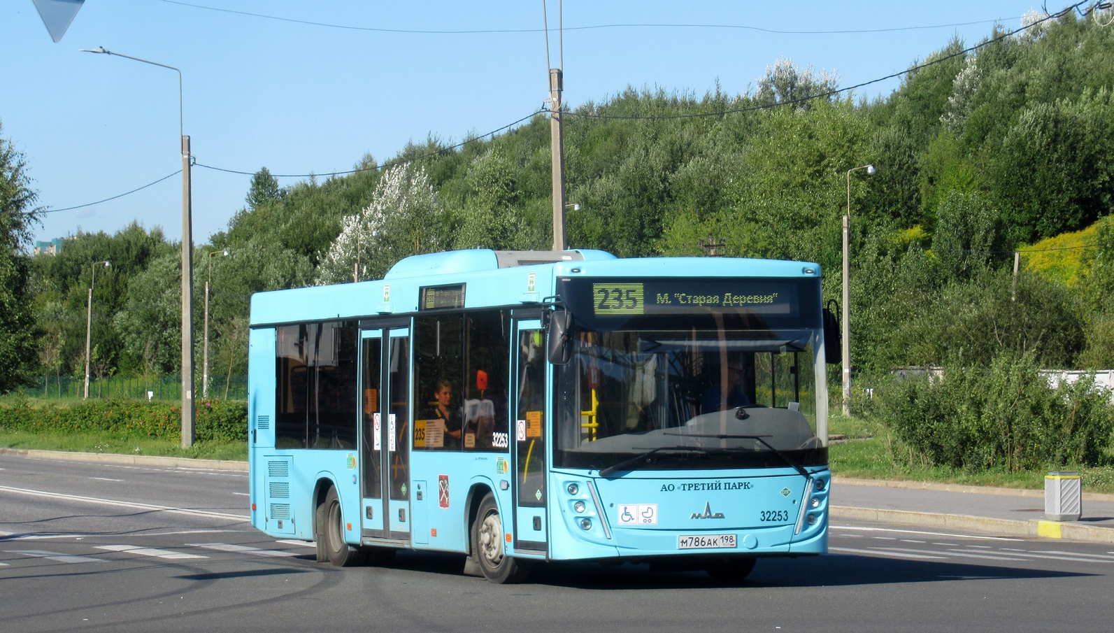 Санкт-Петербург, МАЗ-206.945 № 32253