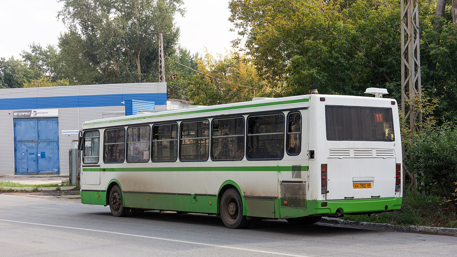 Свердловская область, ЛиАЗ-5293.00 № КН 782 66