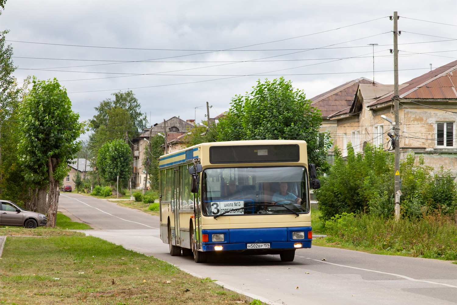 Пермский край, MAN A10 NL262 № Н 502 ВР 159
