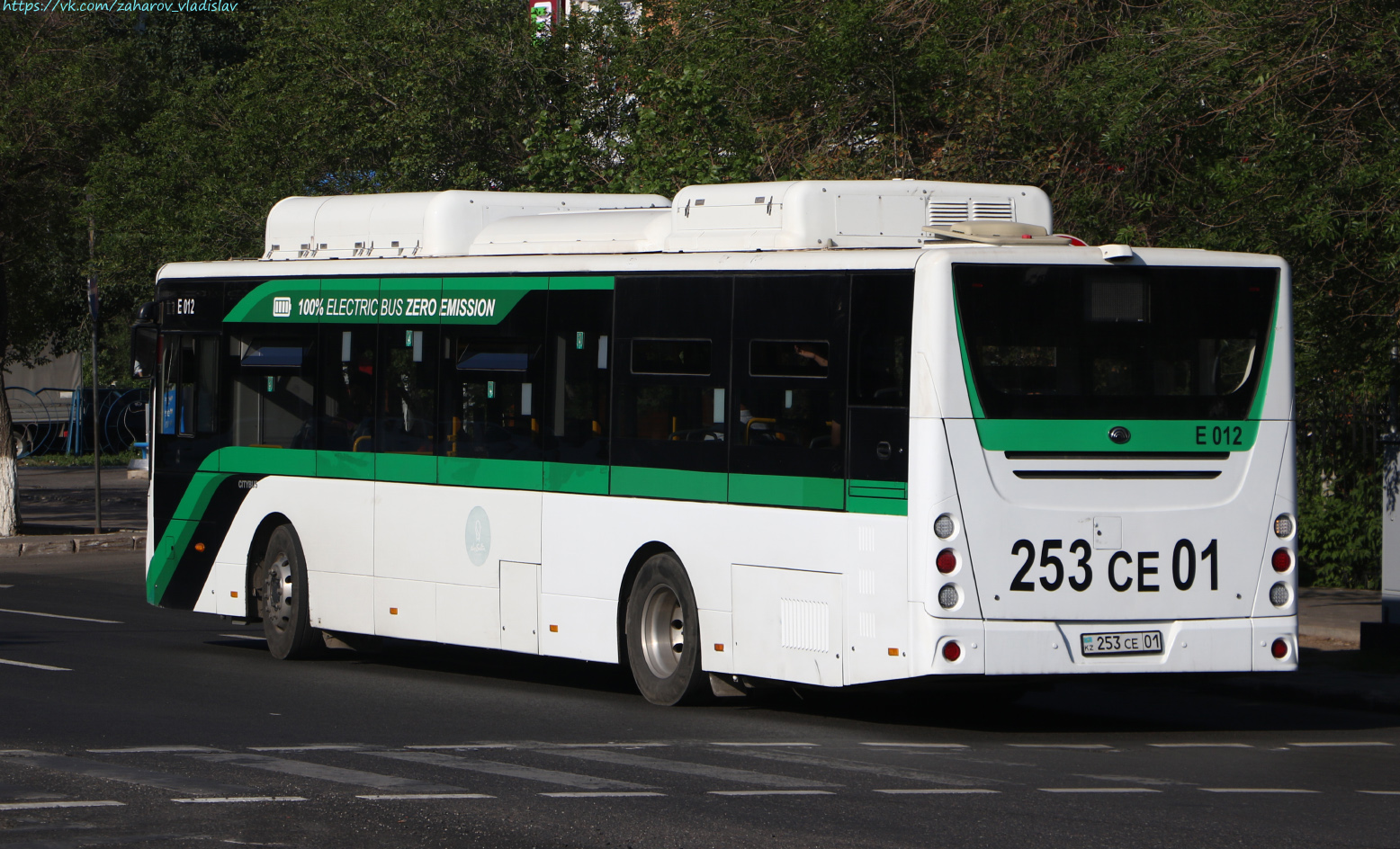 Астана, Yutong E12LF (ZK6128BEVG) (СарыаркаАвтоПром) № E012