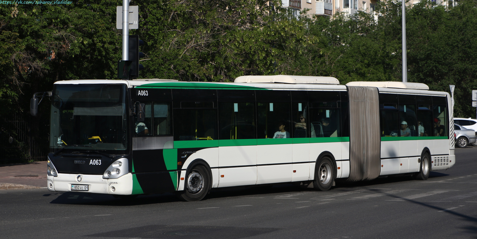 Астана, Irisbus Citelis 18M № A063