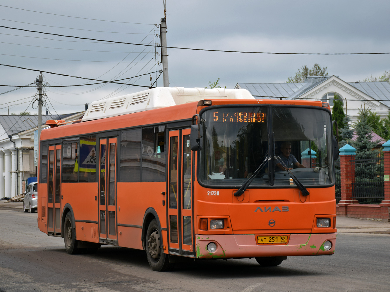 Nizhegorodskaya region, LiAZ-5293.70 № АТ 251 52