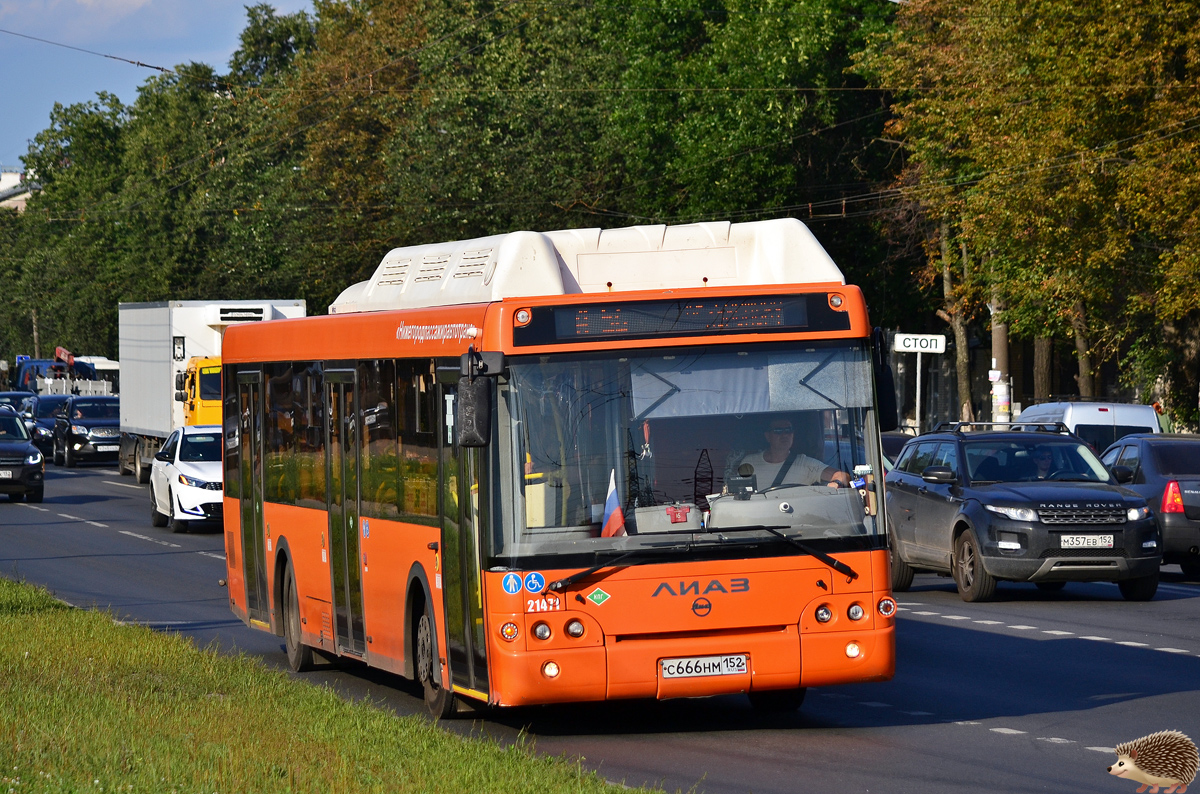 Нижегородская область, ЛиАЗ-5292.67 (CNG) № 21471