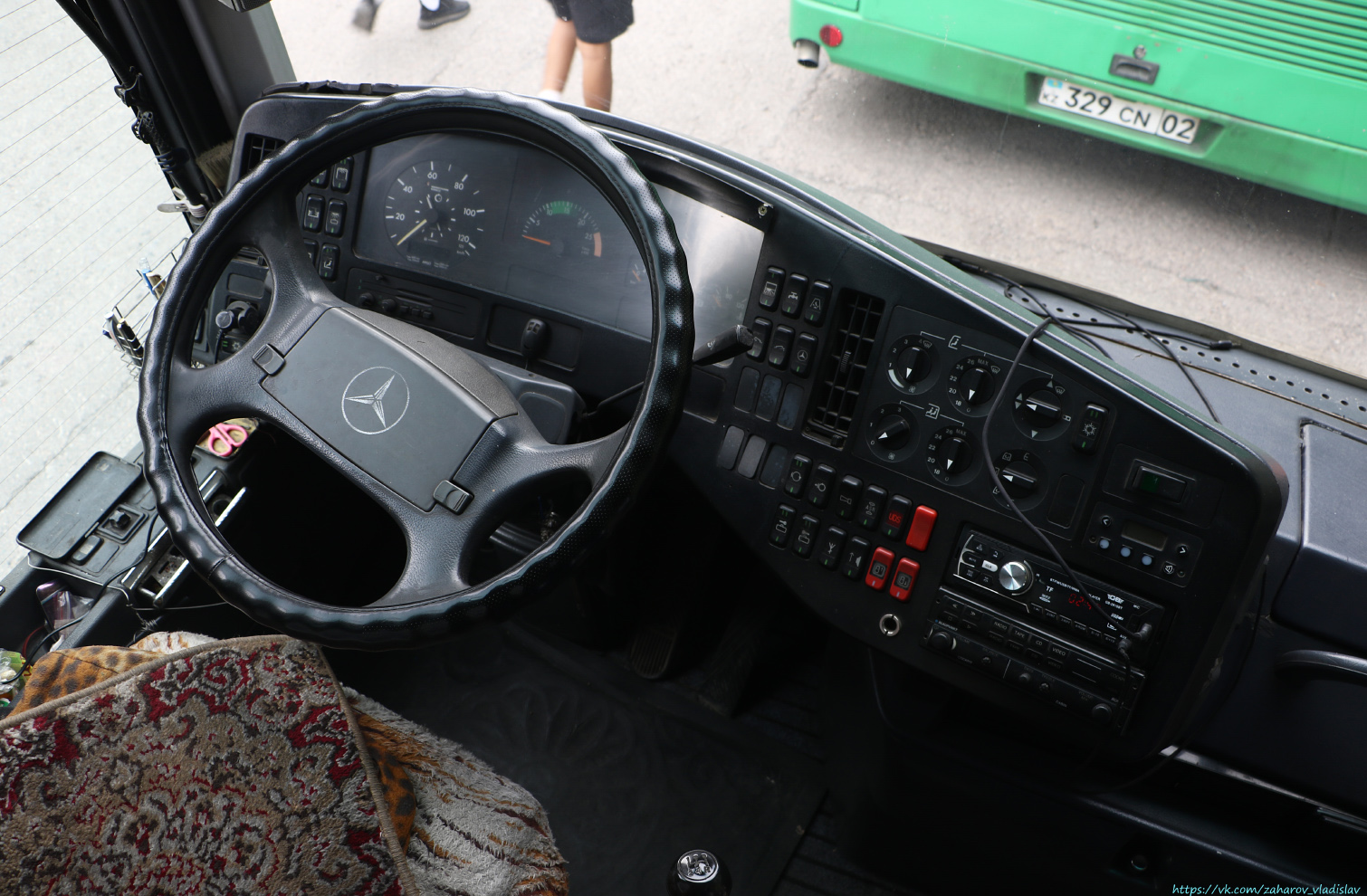 Алматы, Mercedes-Benz O404-15RHD-L № 105 PFA 02