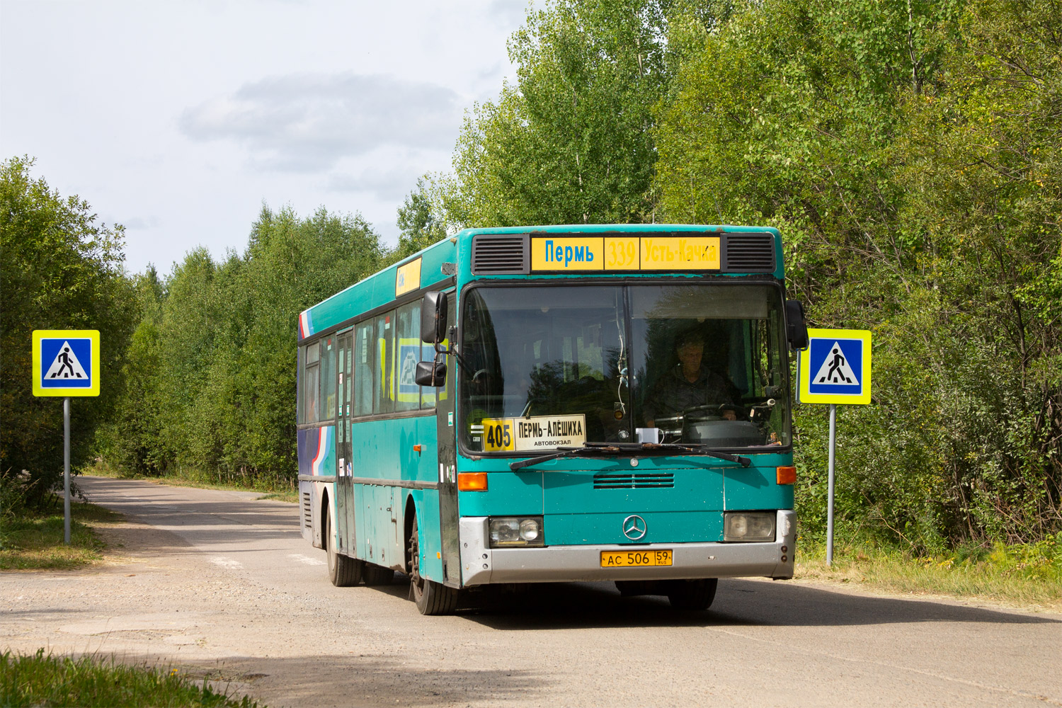 Пермский край, Mercedes-Benz O407 № АС 506 59