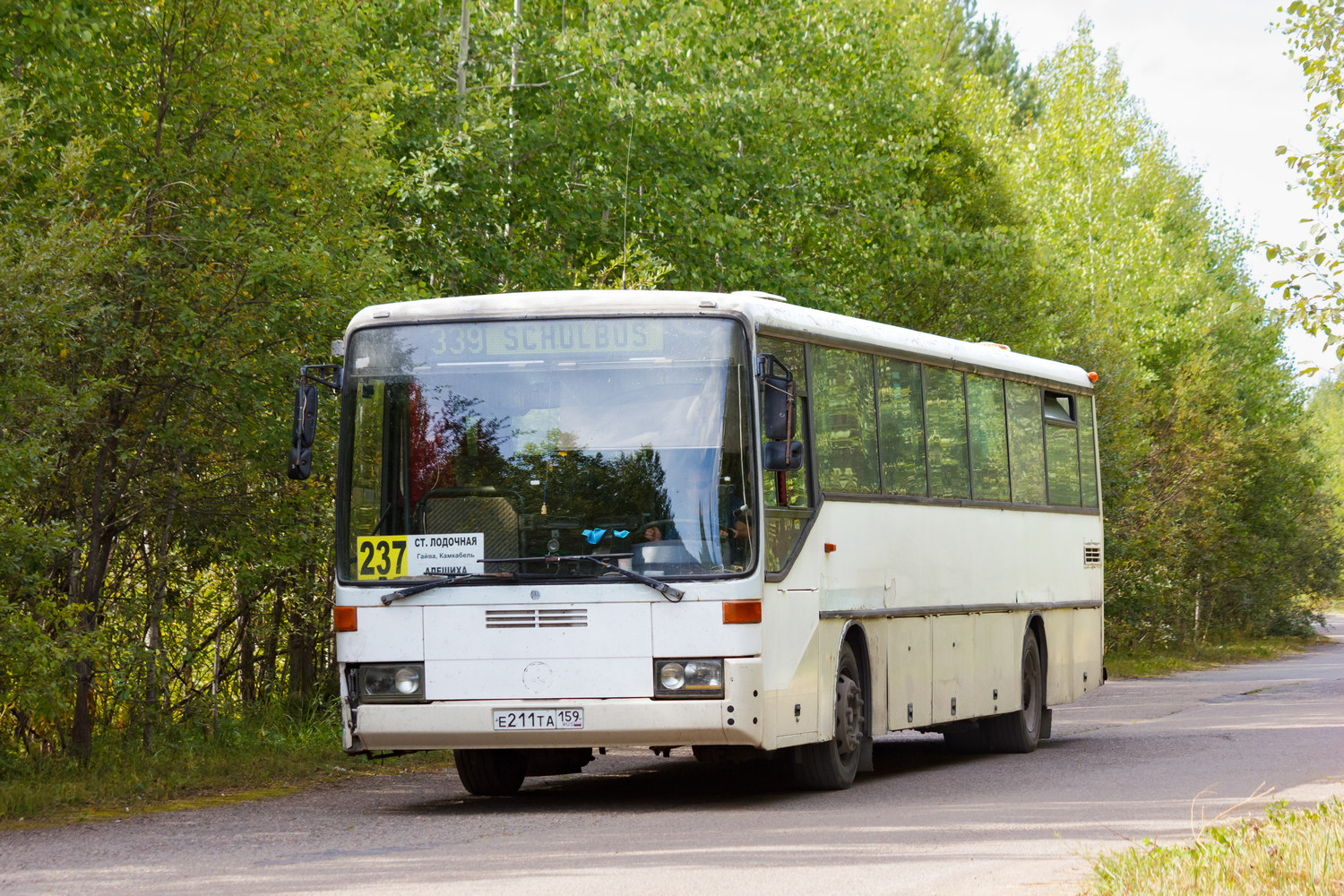 Perm region, Mercedes-Benz O408 č. Е 211 ТА 159