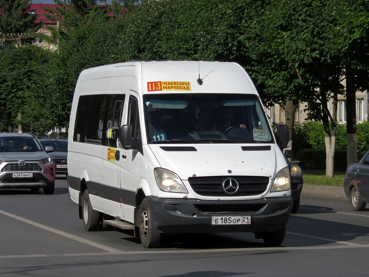 Чувашия, Луидор-22360C (MB Sprinter) № Е 185 ОР 21