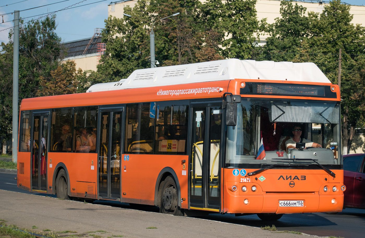 Нижегородская область, ЛиАЗ-5292.67 (CNG) № 21471