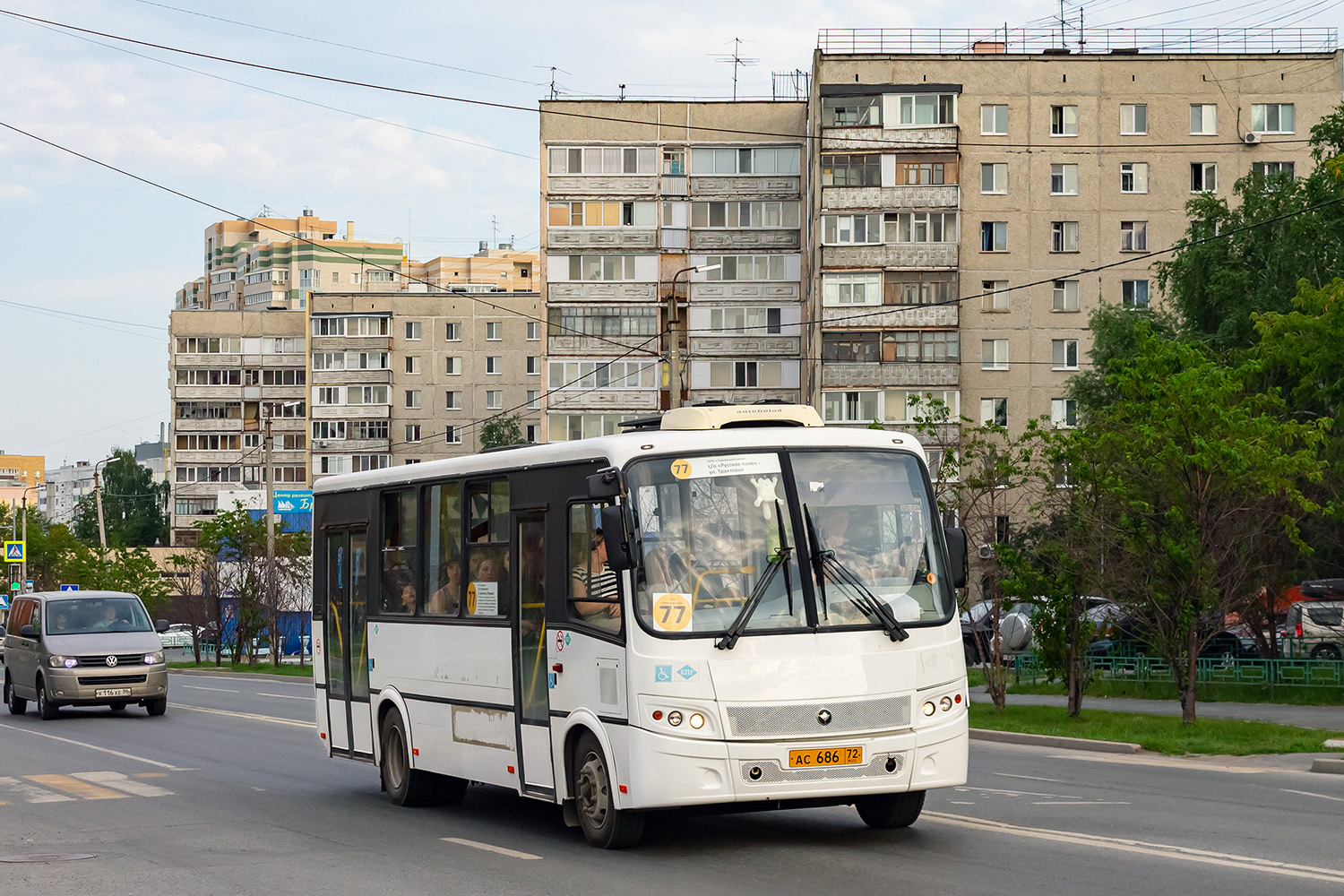 Тюменская область, ПАЗ-320414-14 "Вектор" № АС 686 72