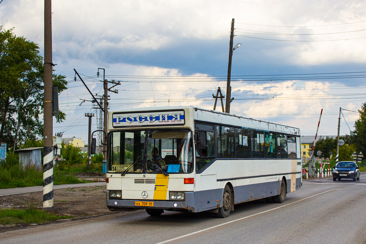 Свердловская область, Mercedes-Benz O405 № КА 709 66