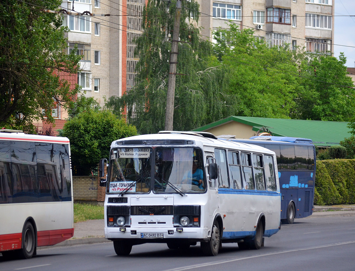 Волынская область, ПАЗ-4234 № AC 0492 BT