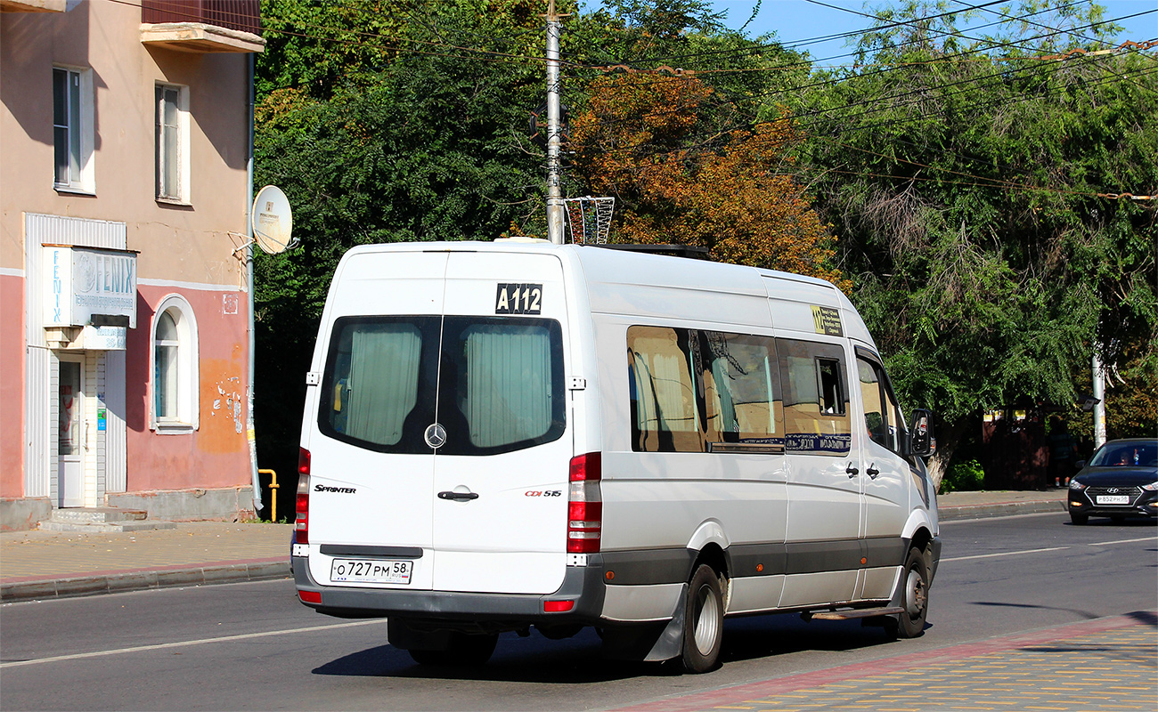 Пензенская область, Луидор-22360C (MB Sprinter) № О 727 РМ 58