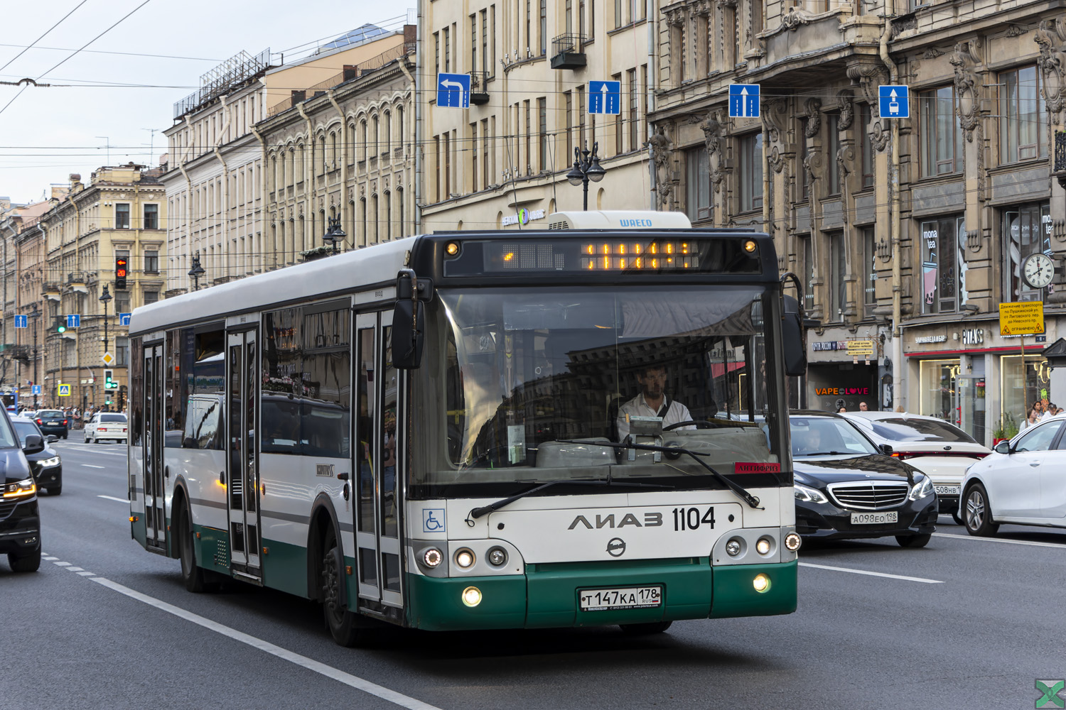 Санкт-Петербург, ЛиАЗ-5292.60 № 1104